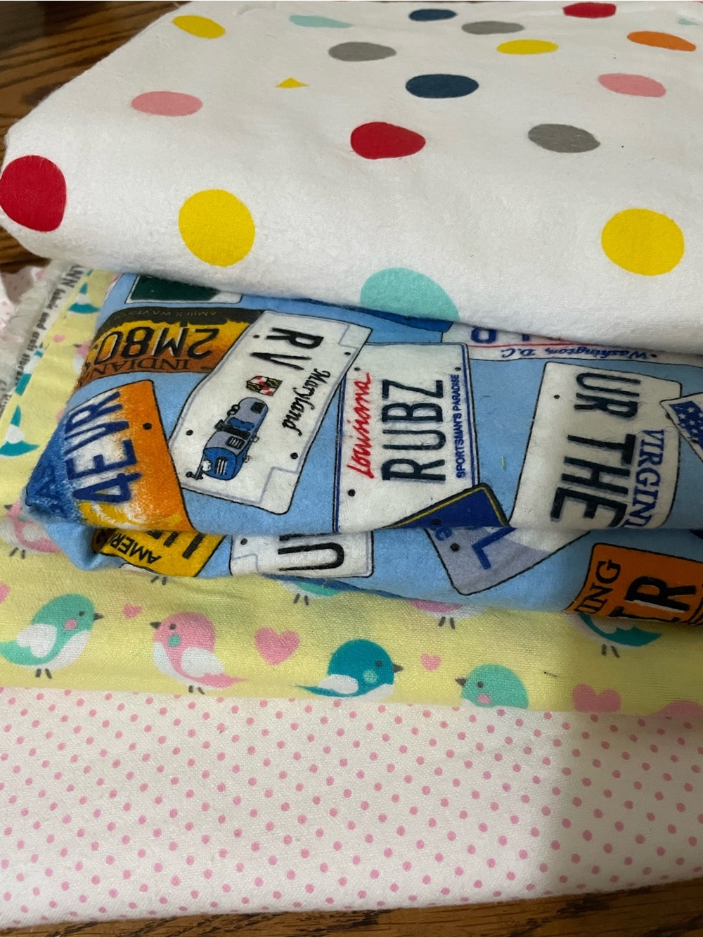 JOANN Snuggle Flannel Fabric 4 yards total bundle